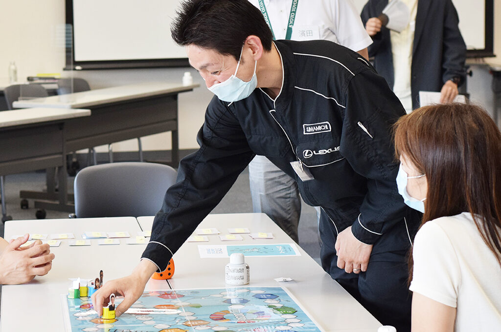 行動派で周囲を引っ張る今道さん