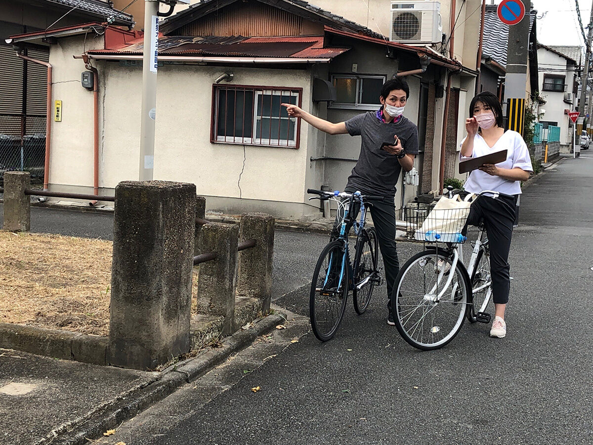 吉祥院アートウォーキングに挑戦